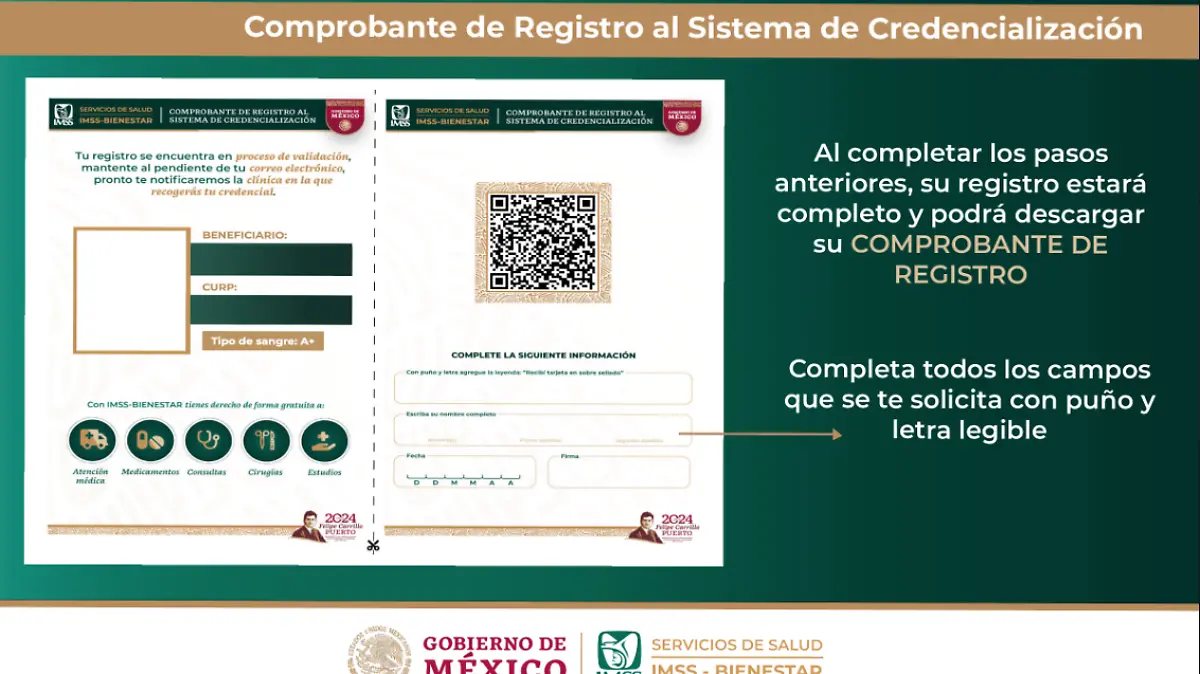 Credencial IMSS Bienestar