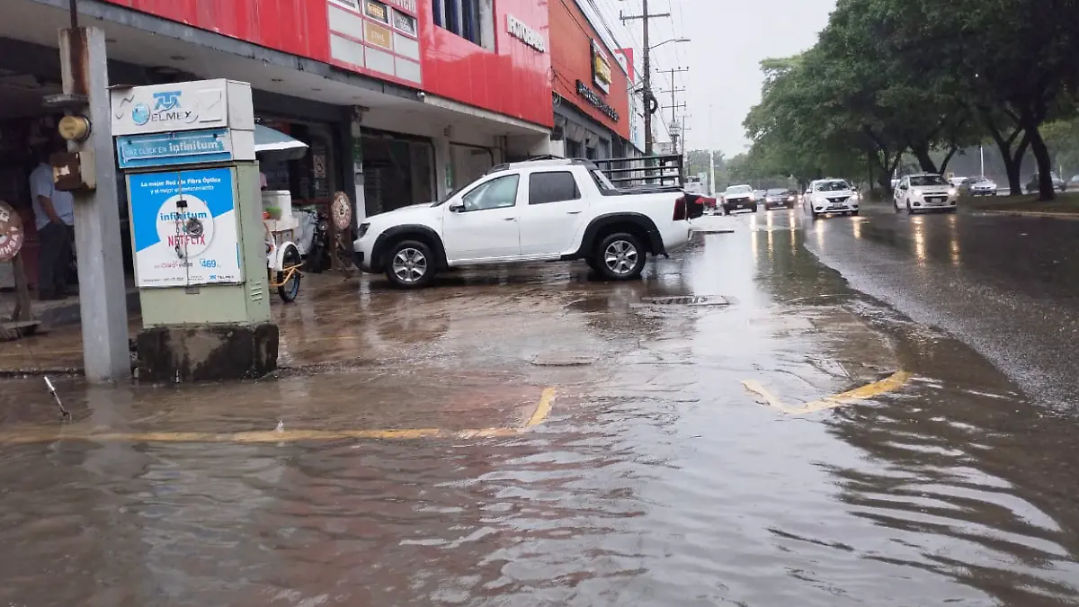 Negocios afectados por lluvias