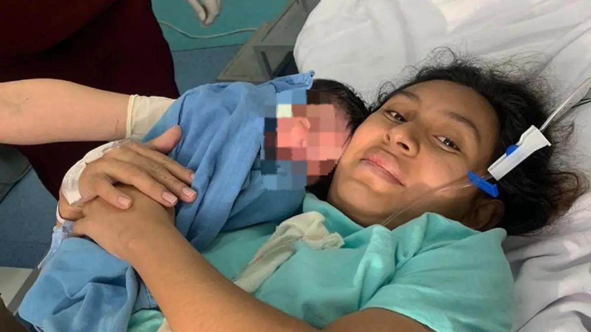 Niña la primer bebe del 2024 en tabasco