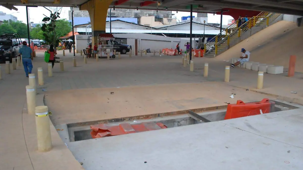 Malecón de Villahermosa: Comerciantes anuncian cierre de calles por obras pendientes