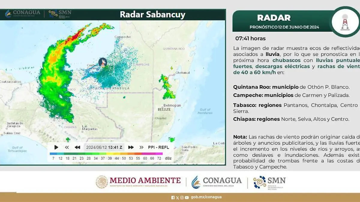 radar lluvias conagua