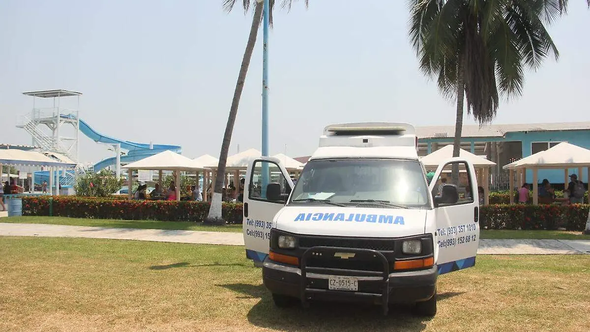 Balnearios-Precauciones-Ambulancia