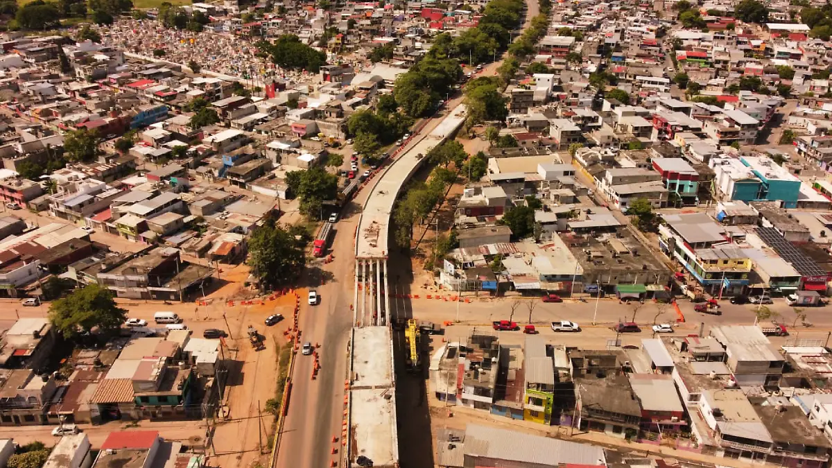 Construcción puente Grijalva II Villahermosa