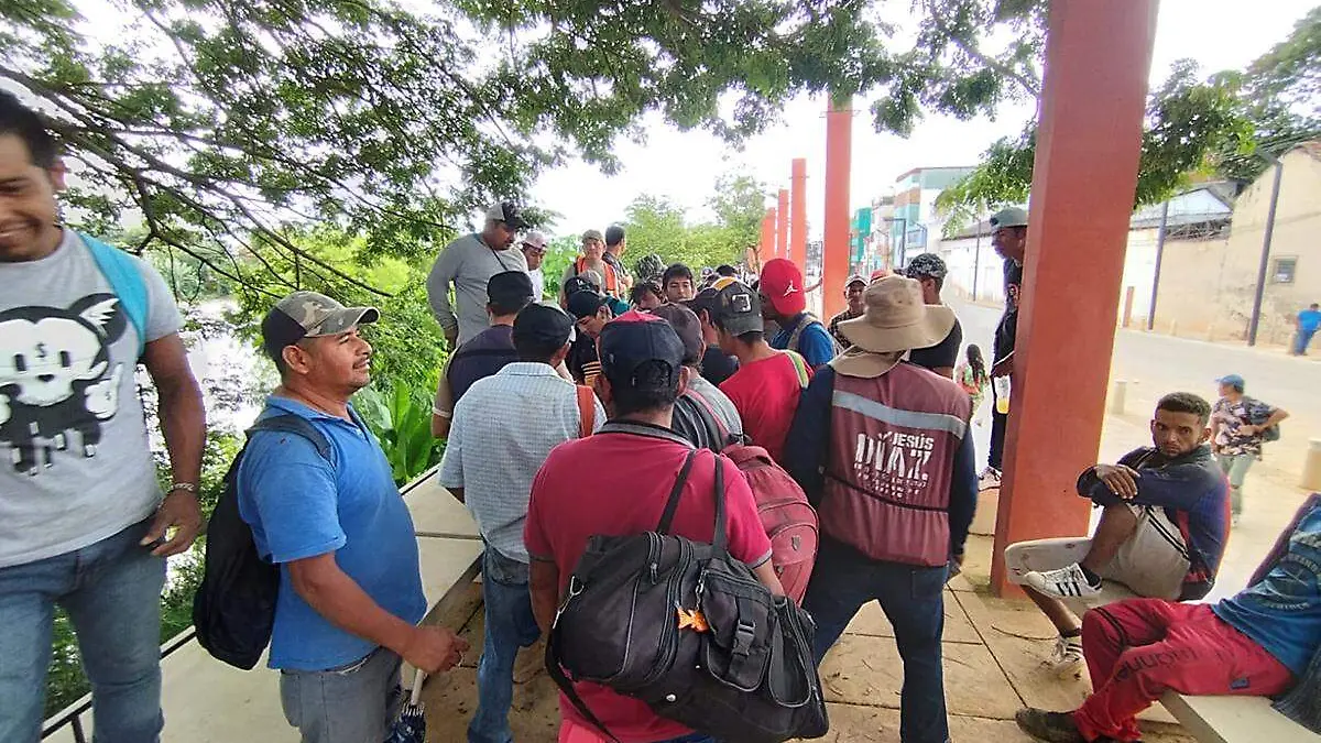 Trabajadroes-Manifestación-Villahermosa