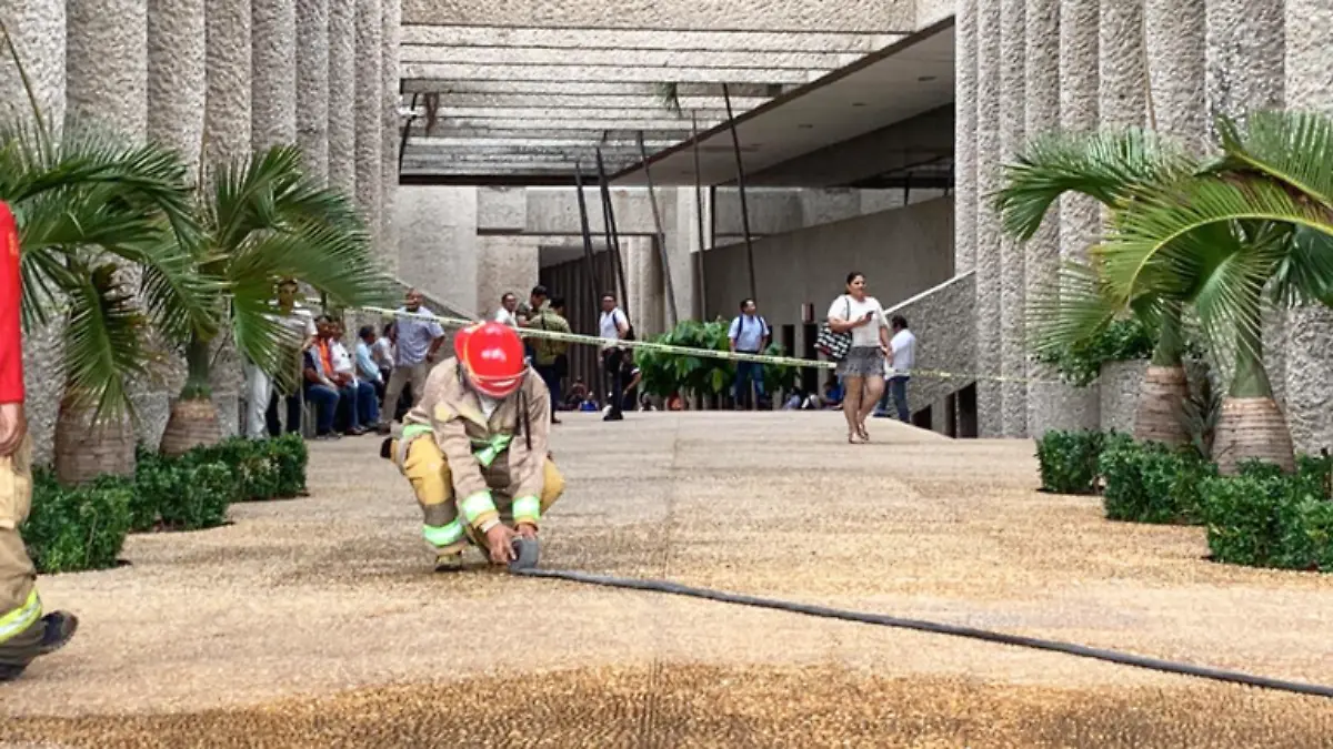 Incendio.-En administrativo