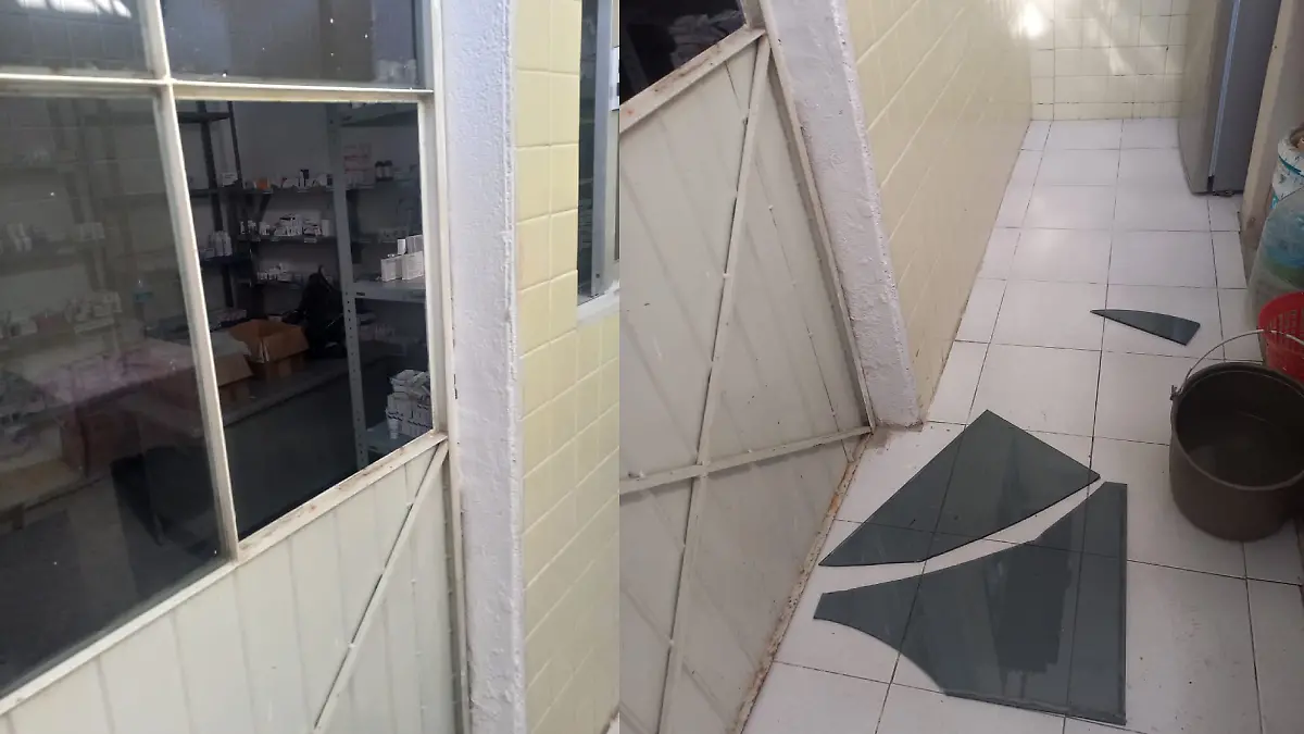 Vandalizan centro de salud