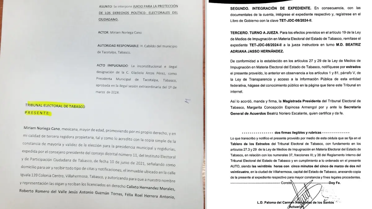 impugnacion en tacotalpa