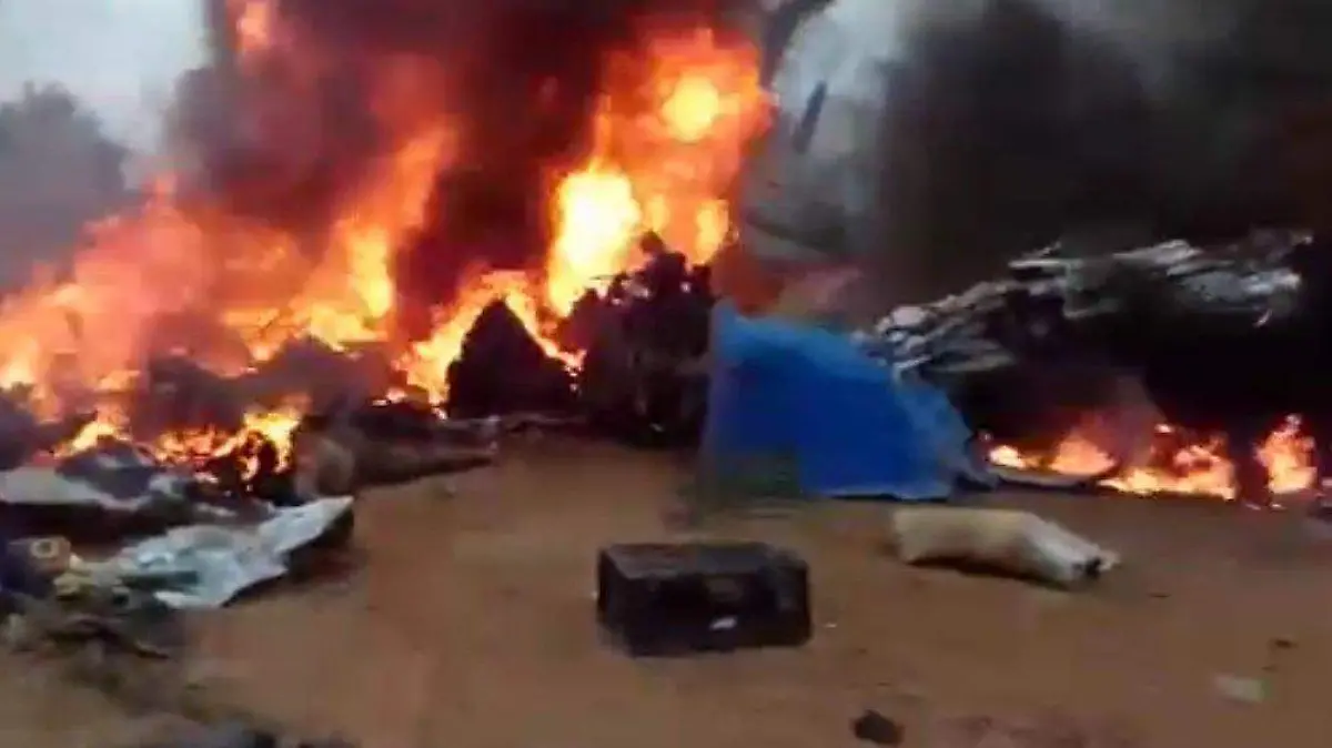 accidente avion colombia