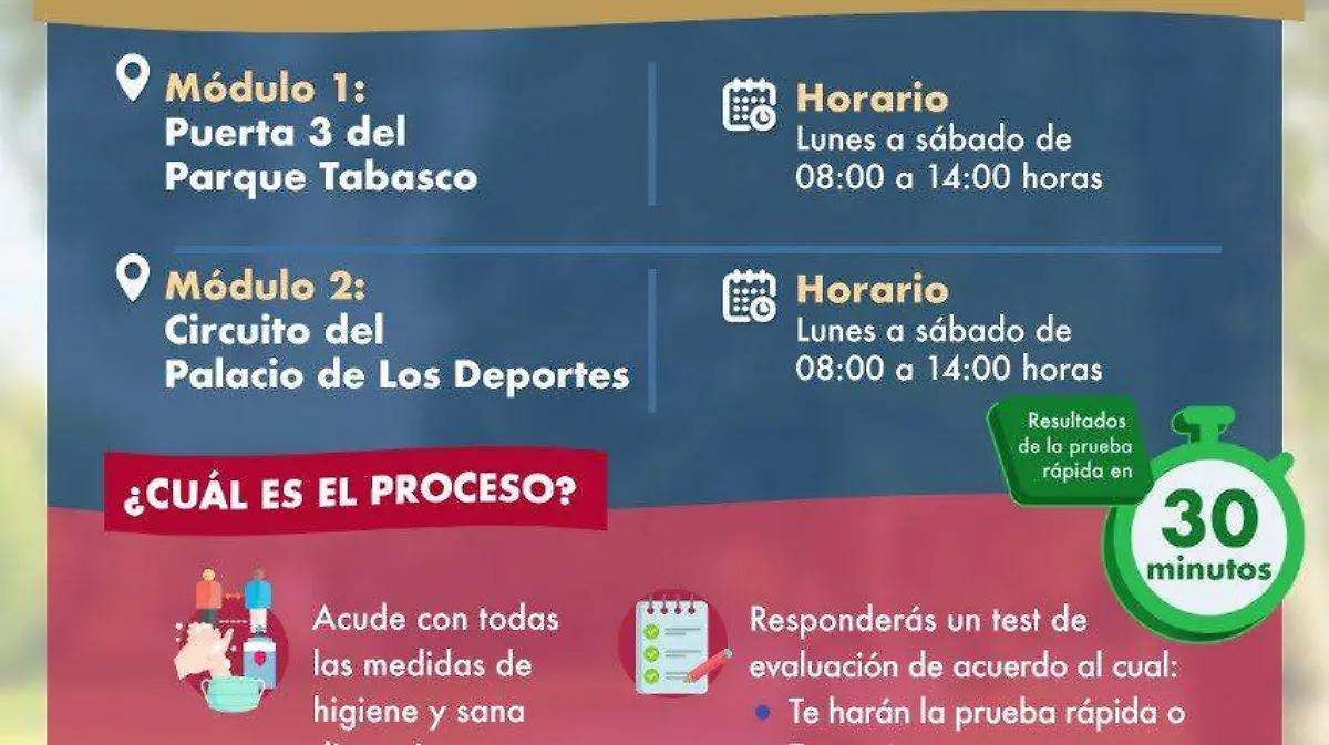 modulos pruebas covid