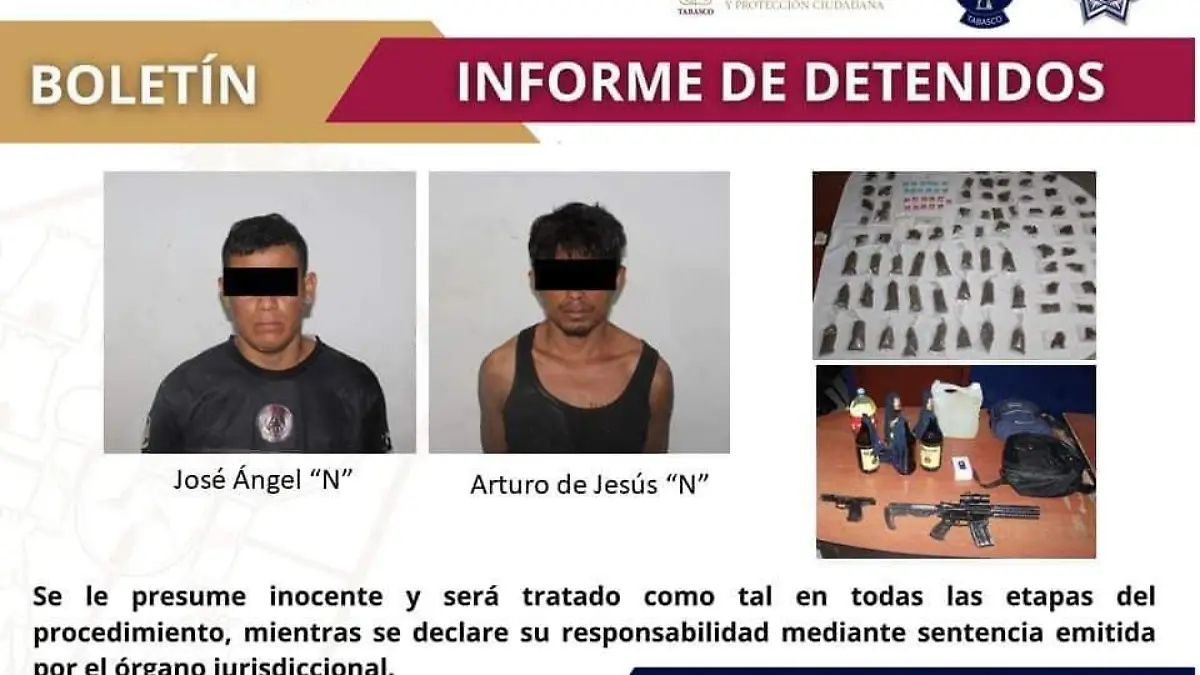 detenidos macuspana