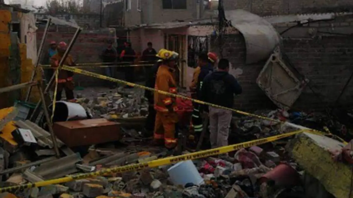 Explosión de pirotecnia en Tultepec