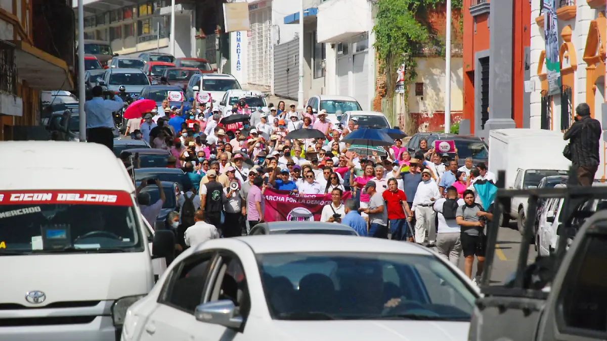Marcha nacional INE-Reforma electoral