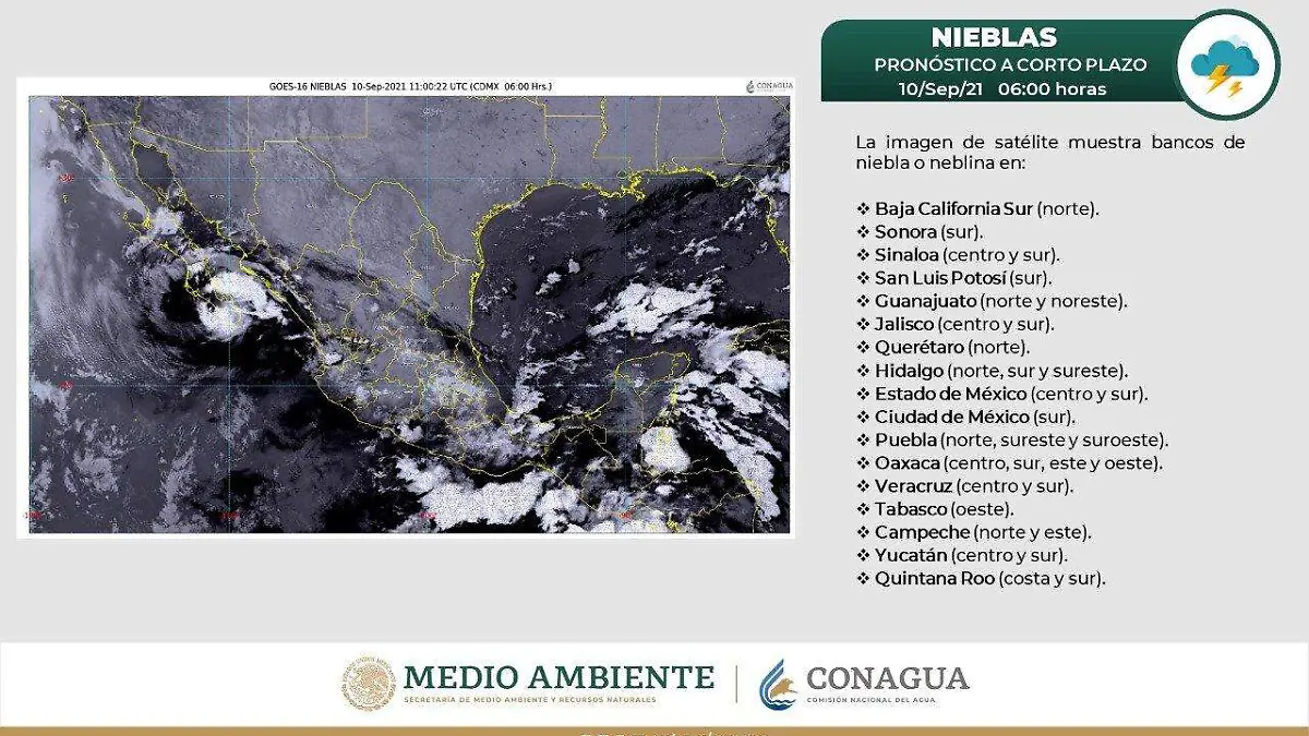 Conagua niebla