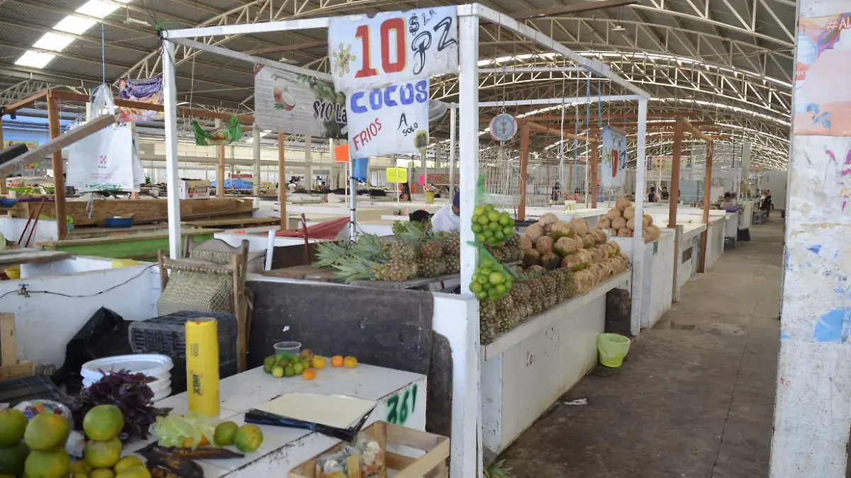 MERCADO DE AMBULANTES VACIO EN ABANDONO-JCH91