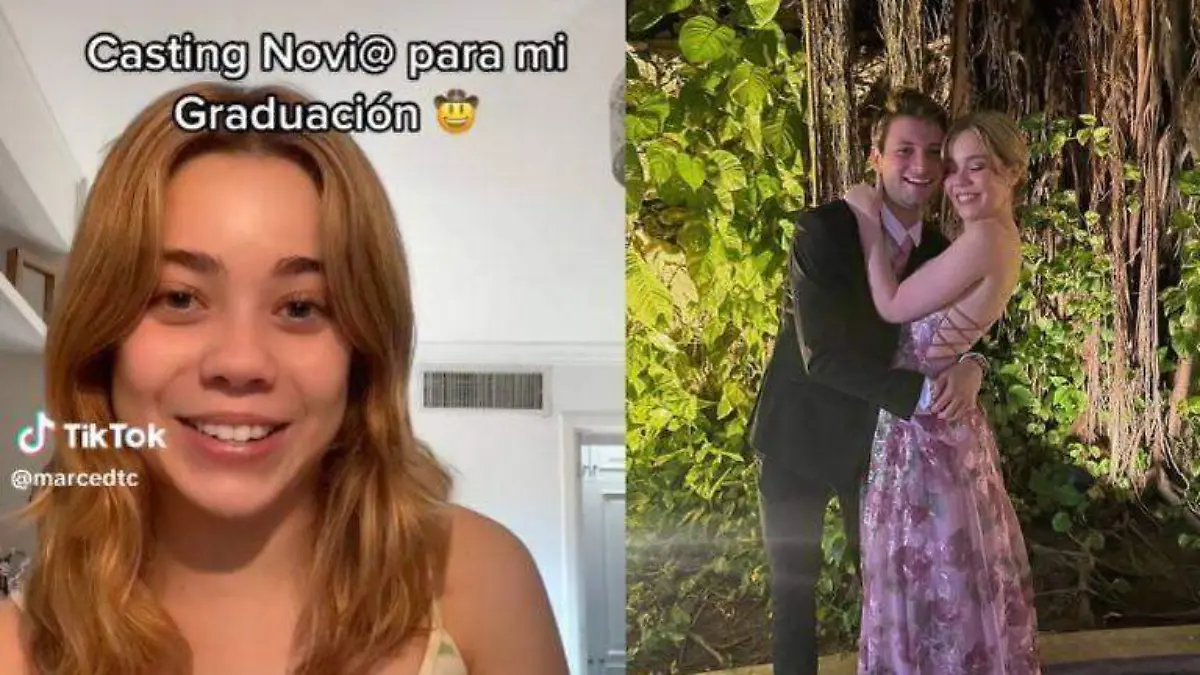 Tiktoker vuela desde Los Ángeles a Tampico para ser compañero en baile de graduación