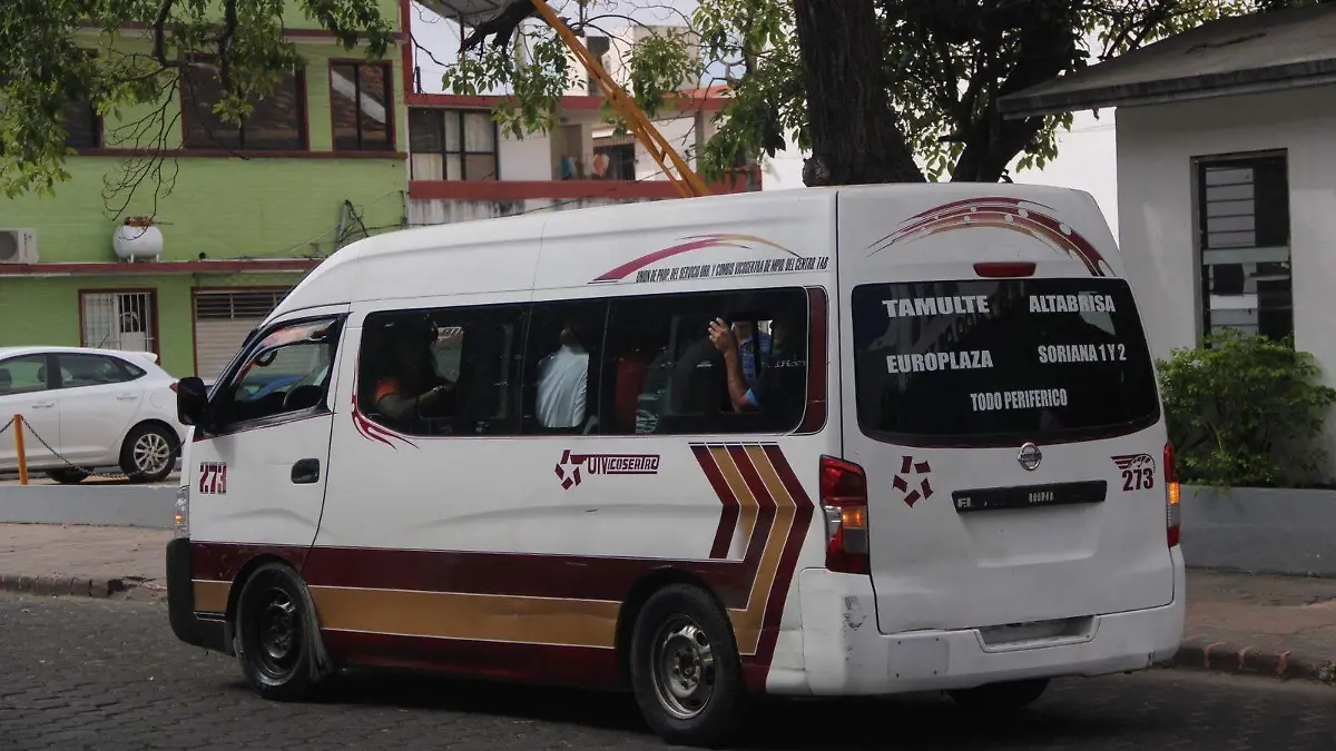 [Sondeo] Tabasqueños en contra del aumento al pasaje en Tabasco