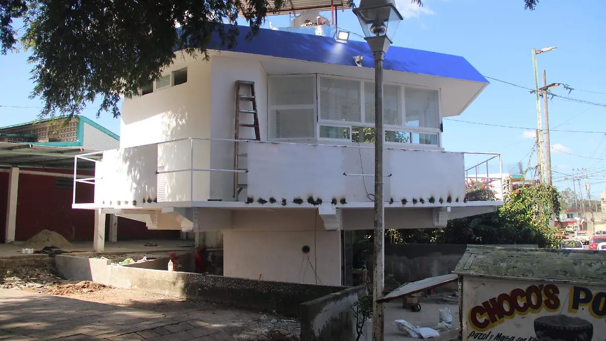 Casetas de policías en Villahermosa: Abandonadas e infuncionales