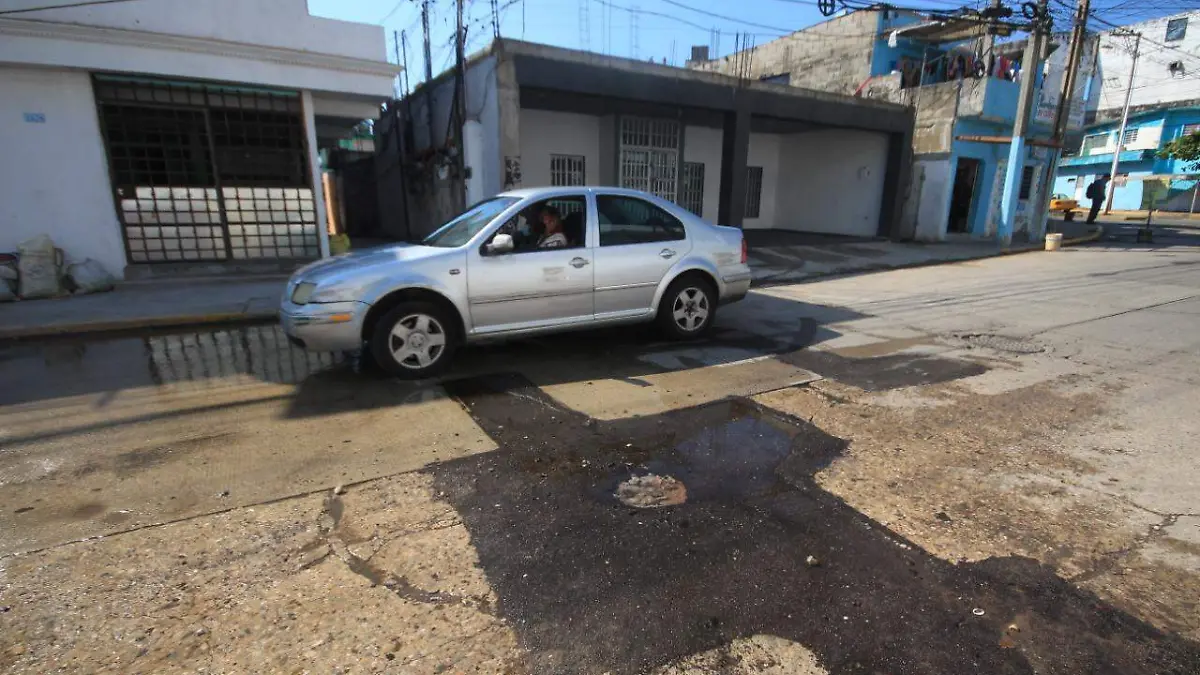 fuga de agua