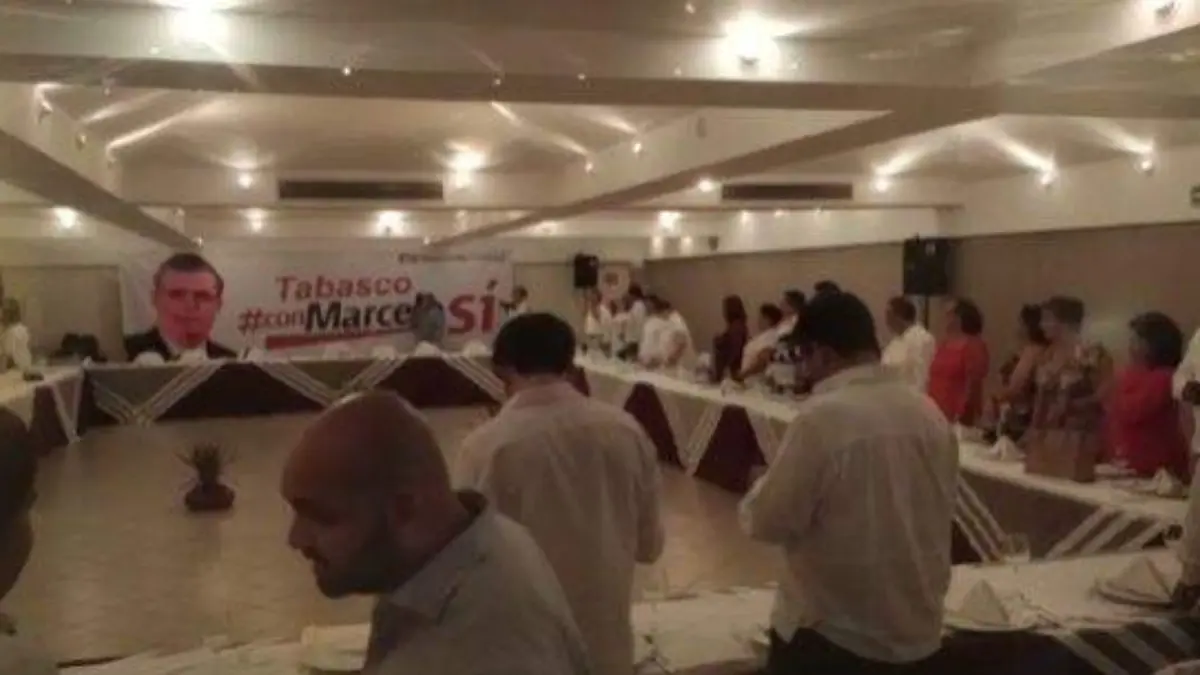 Se reúne Marcelo Ebrard con su estructura en Tabasco