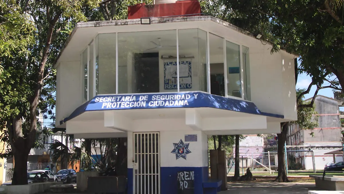 Casetas de policías en Villahermosa: Abandonadas e infuncionales