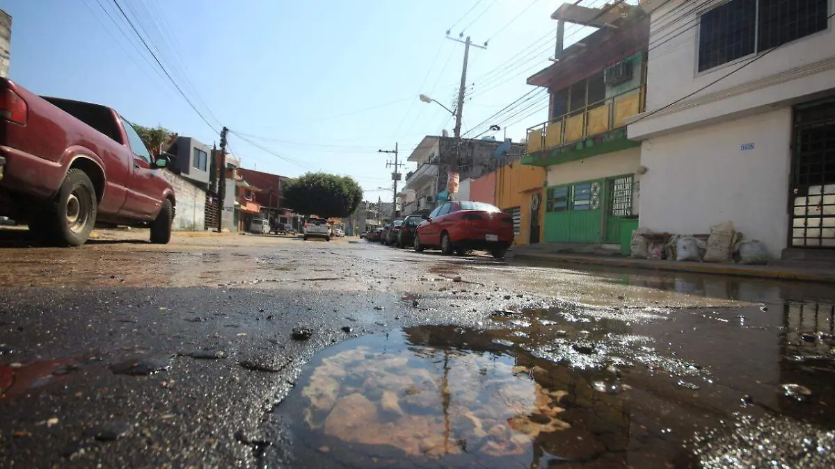 fuga de agua