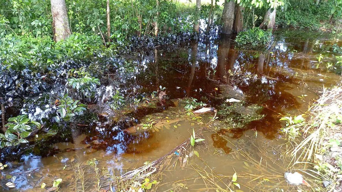 Continúan las afectaciones del derrame de Pemex en sector Amatales