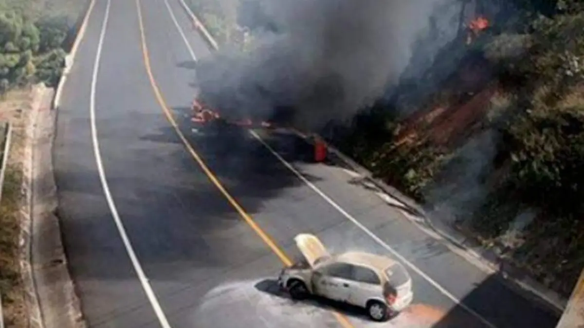 Enfrentamiento en Uruapan, Michoacán