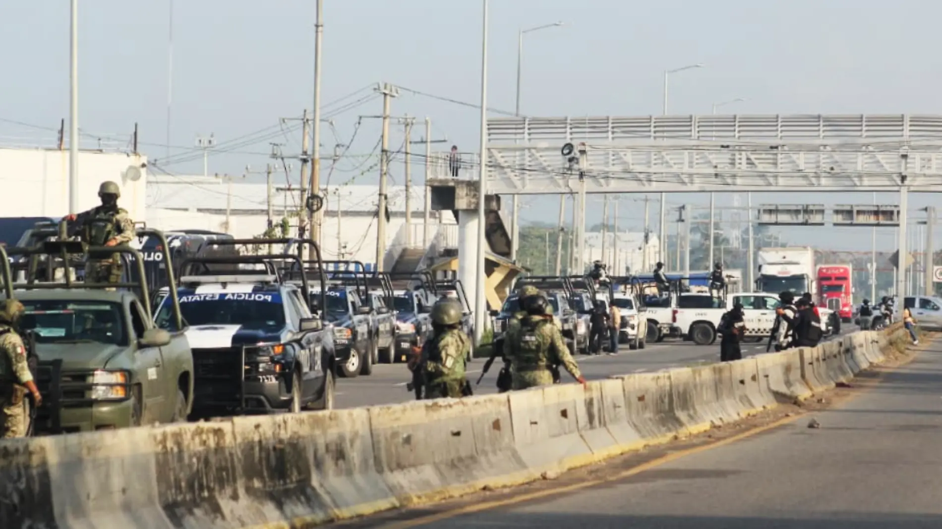 Fuerzas federales custodian el CRESET