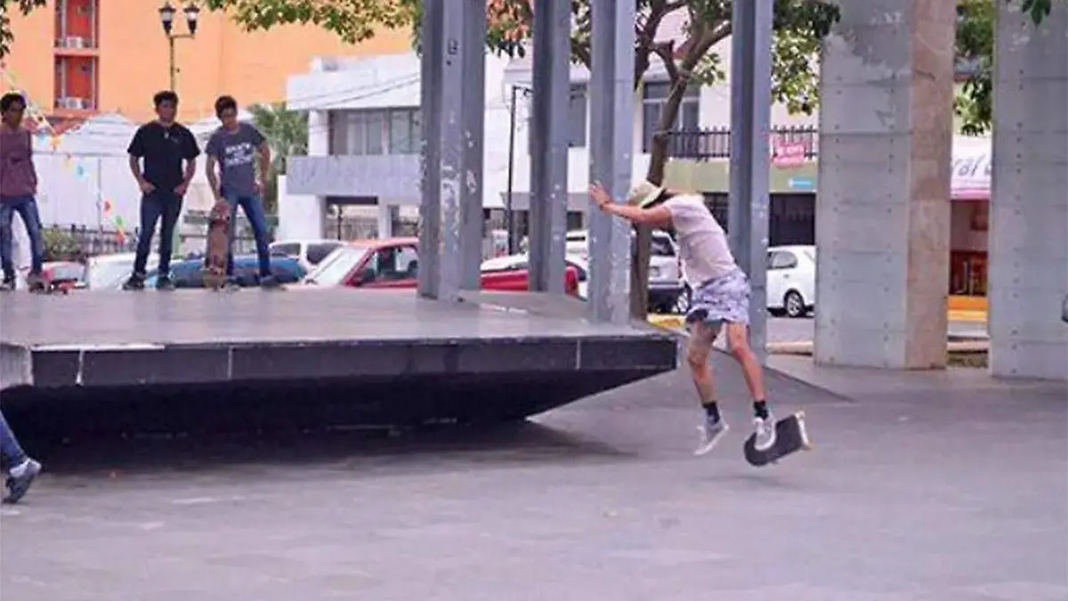 Jovenes-Skateboarding