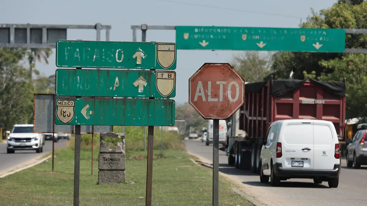 señaleticas en mal estado