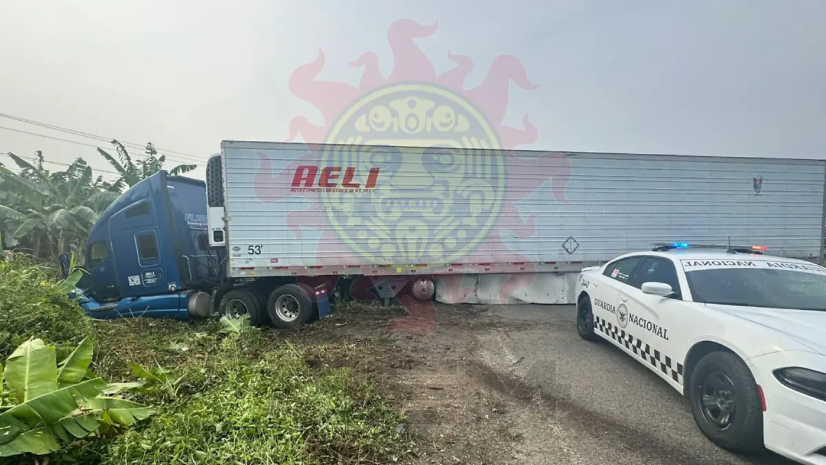 accidente tráiler