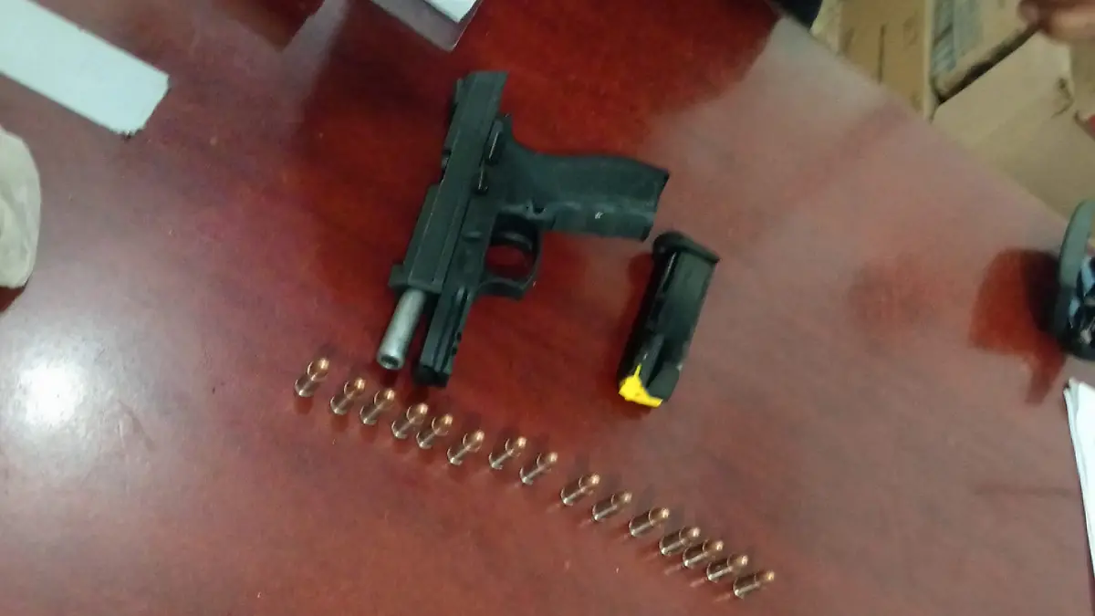 arma asegurada