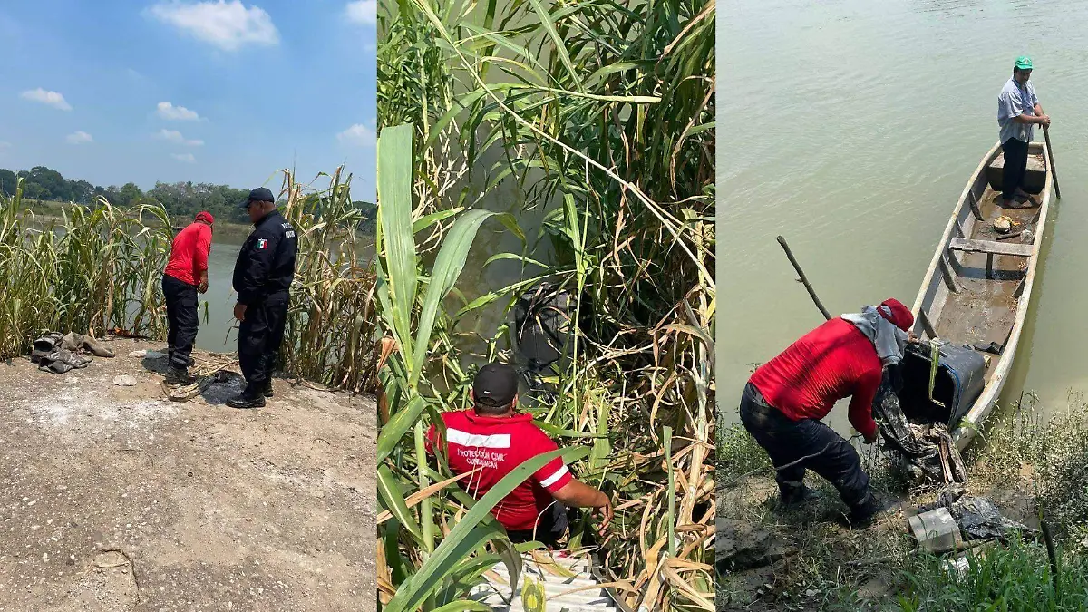 Protección Civil de Cunduacán encuentra restos humanos