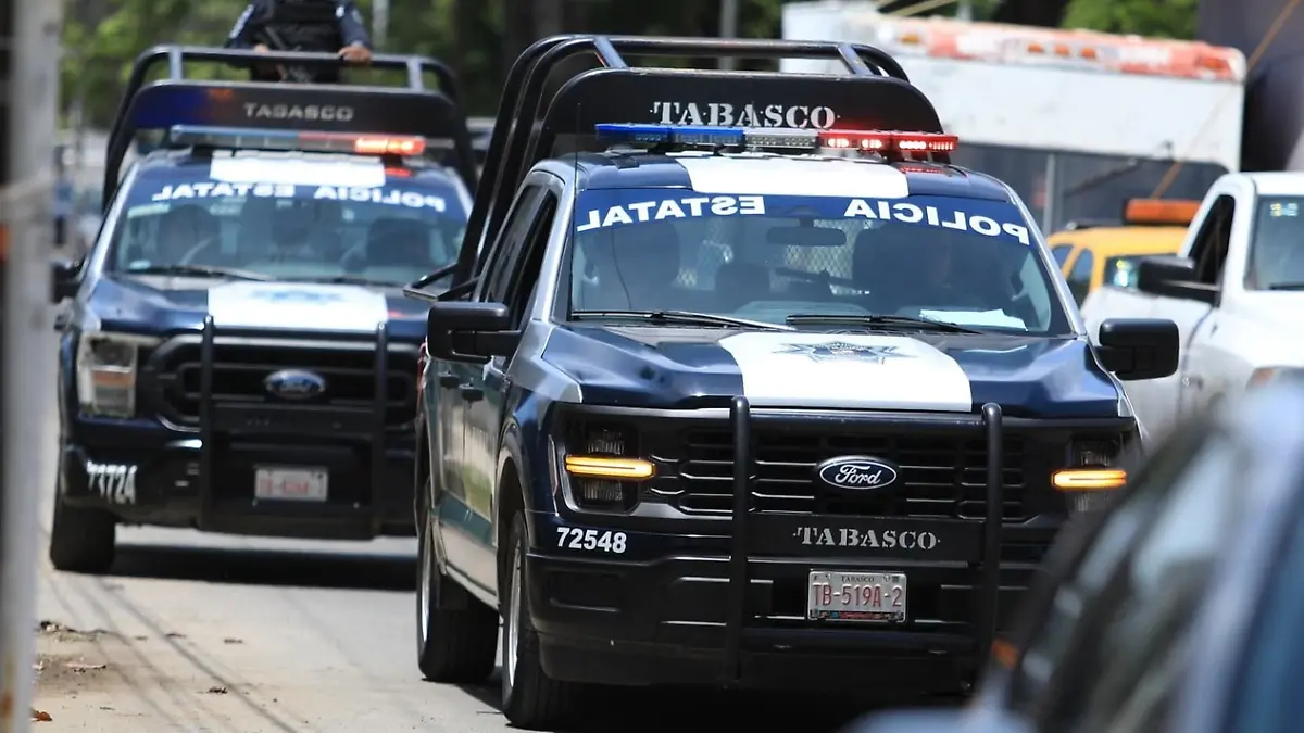 policía tabasco-patrullas