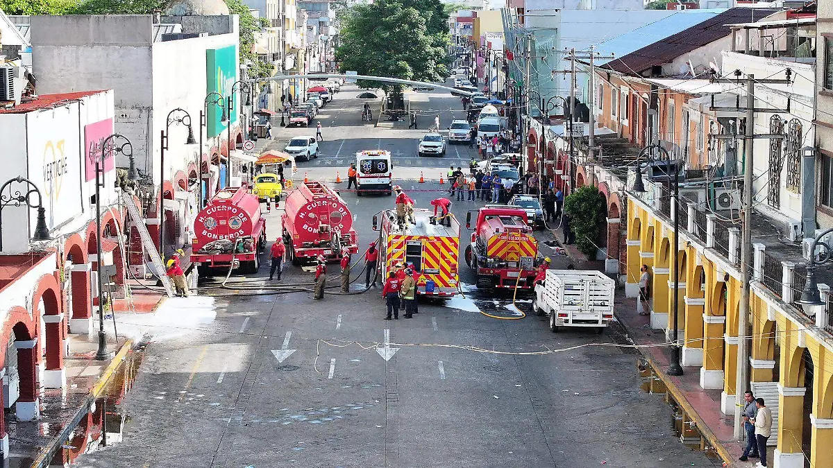 opeartvo incendio Del Sol