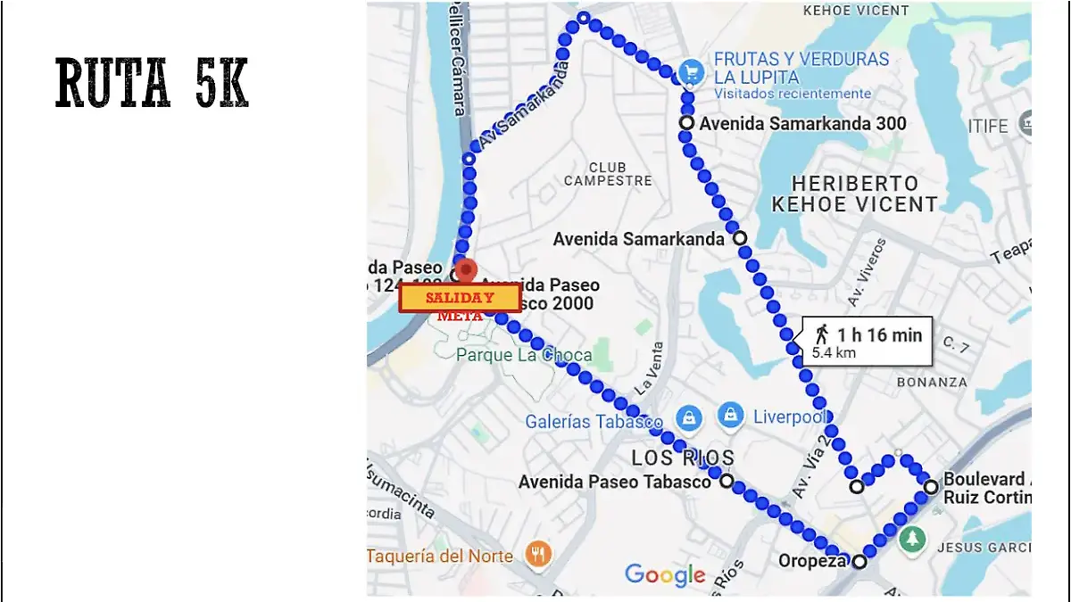 ruta 5k