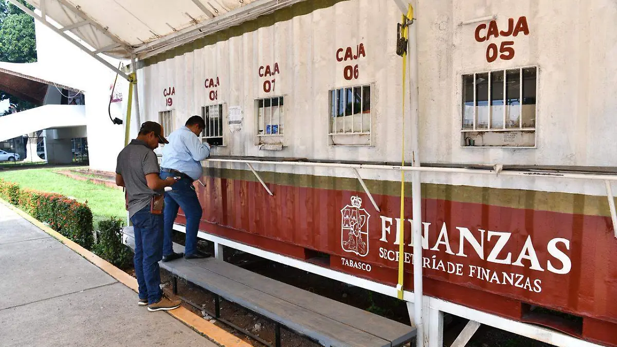 caja ventanilla finanzas