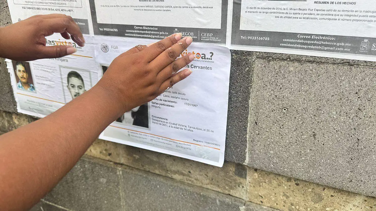 Personas desaparecidas viviann