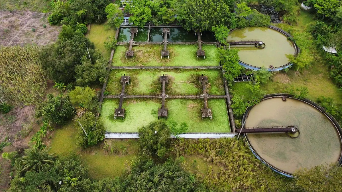 Planta de tratamiento de aguas residuales Las Gaviotas cdc