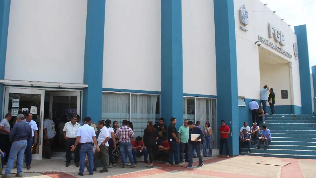manifestación pasifica del personal de la fiscalía (2)
