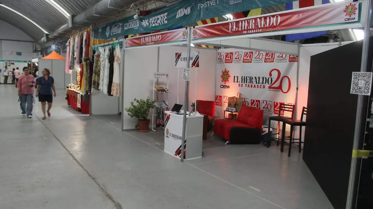 Stand Feria El Heraldo de Tabasco
