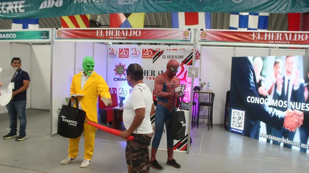 Stand Feria El Heraldo de Tabasco