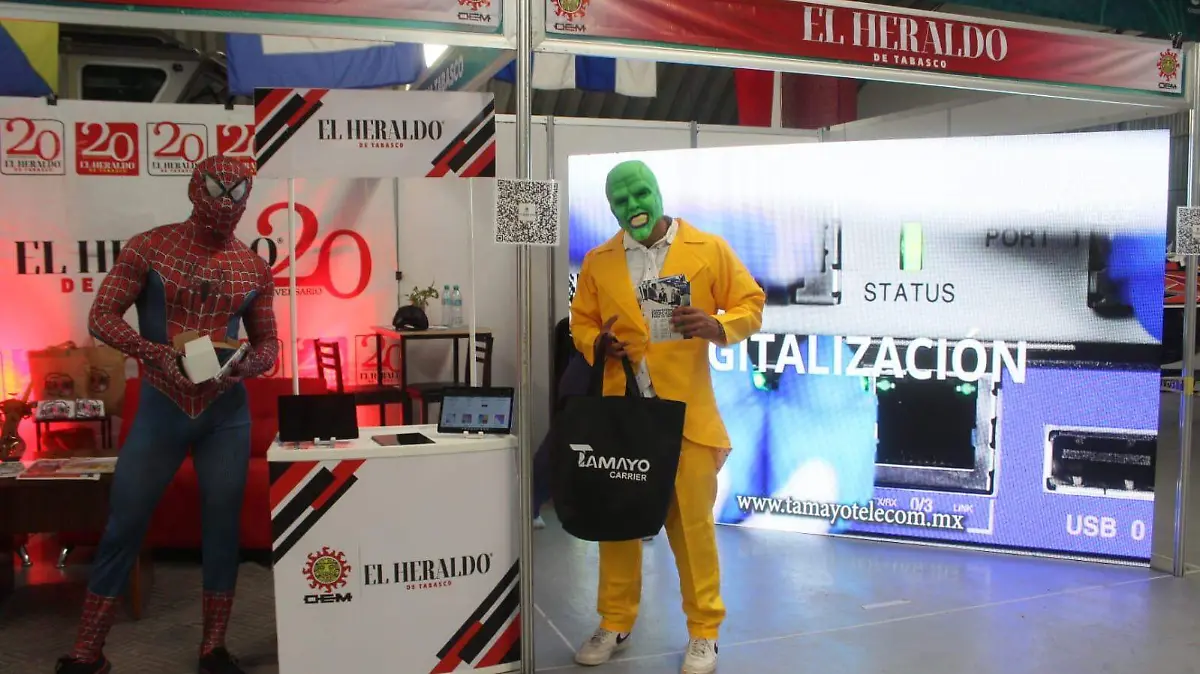 Stand Feria El Heraldo de Tabasco