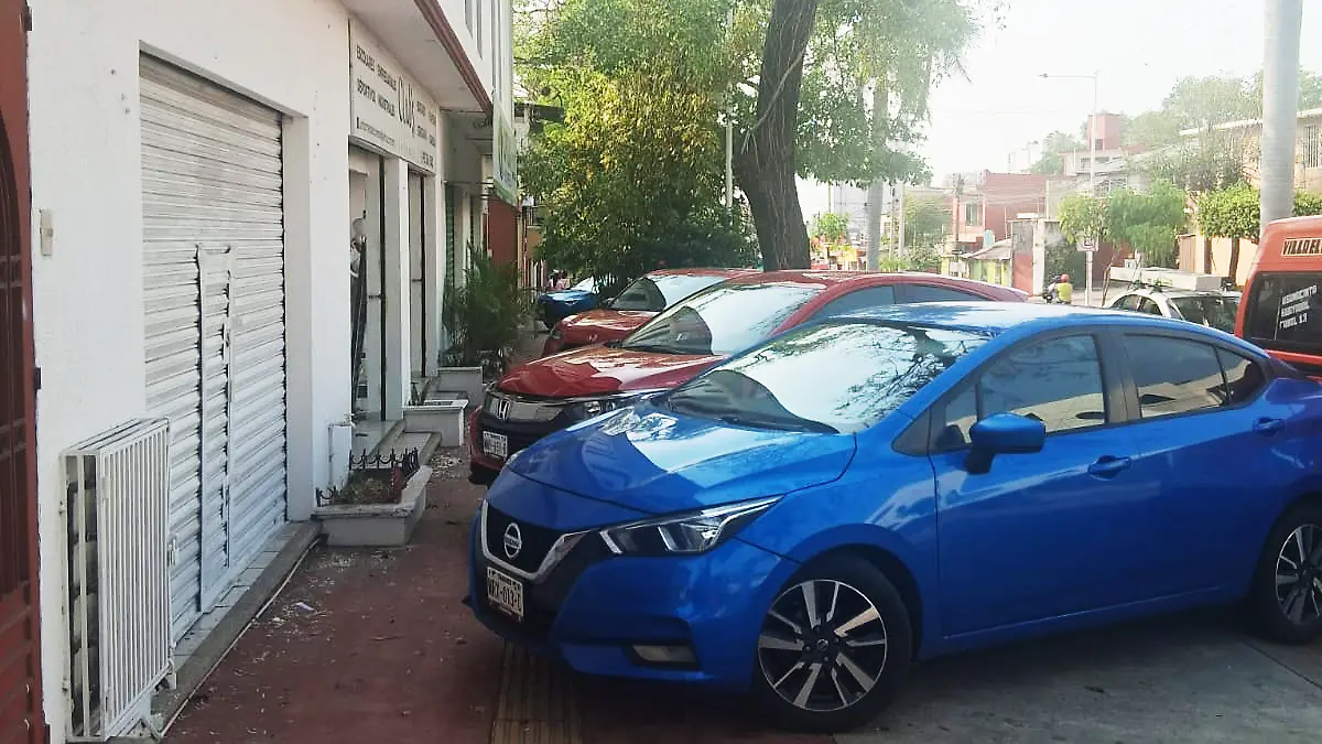autos estacionados