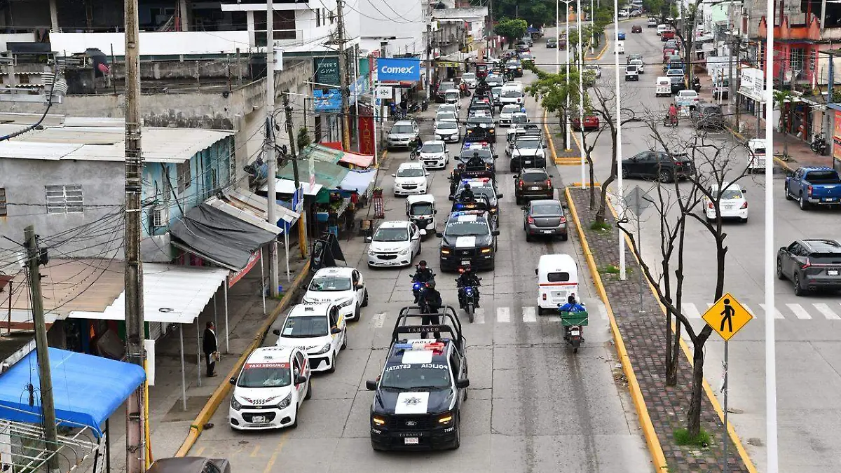 policia recorrido