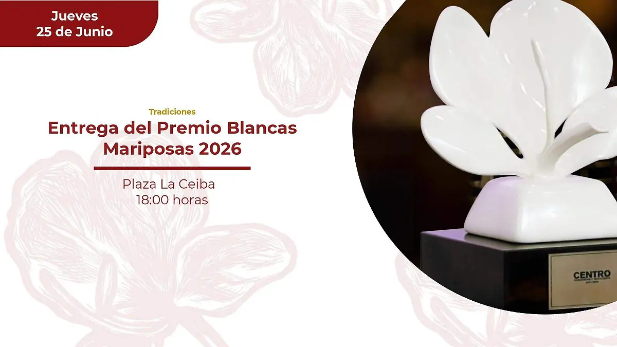 Festival Villahermosa premio Blancas Mariposas