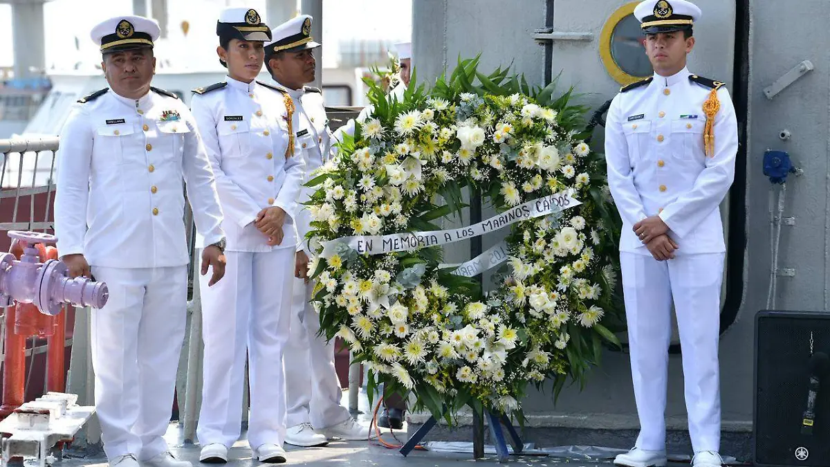 ofrenda floral marina