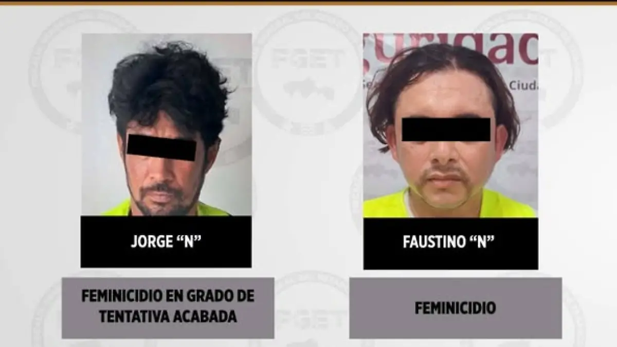 detenidos feminicidio