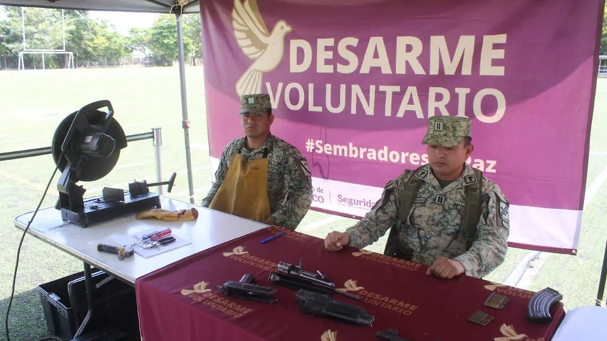 desarme voluntario capu g