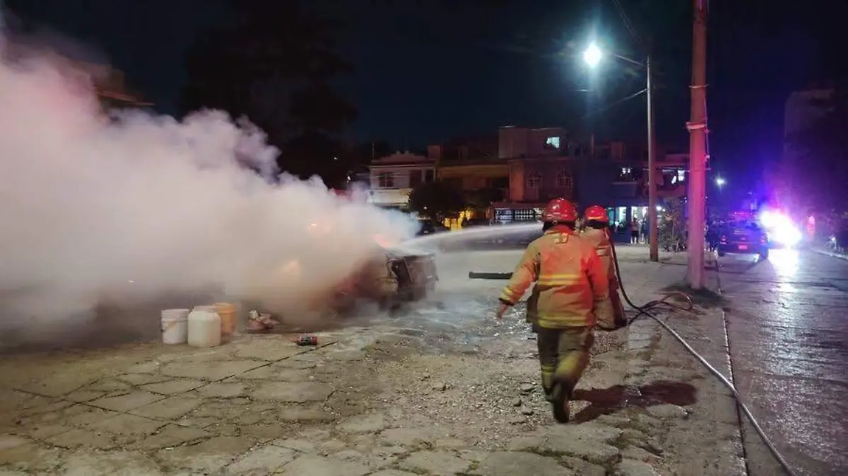 auto quemado